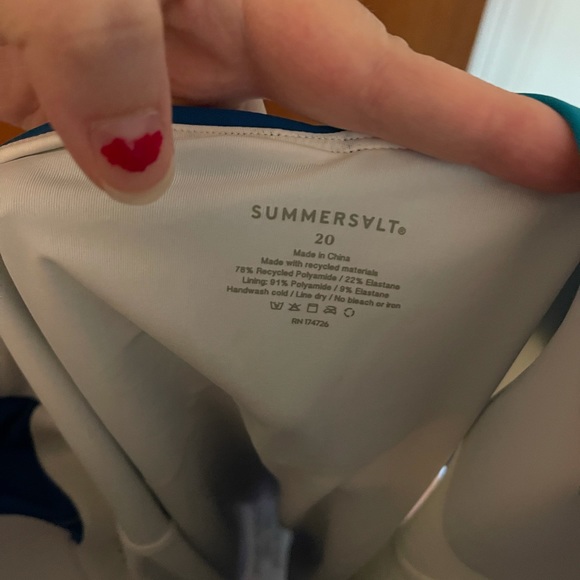 Summersault Marina Swimsuit sz 20 NWT ❤️HOST PICK❤️8/21/22❤️ - Picture 4 of 6